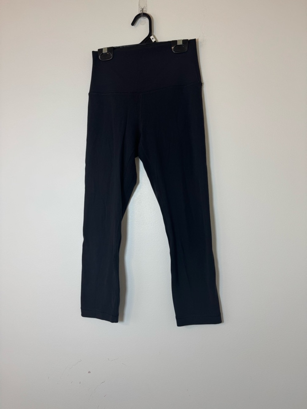 Lululemon Align Crop Leggings Black Size 4 High Rise Yoga Pants